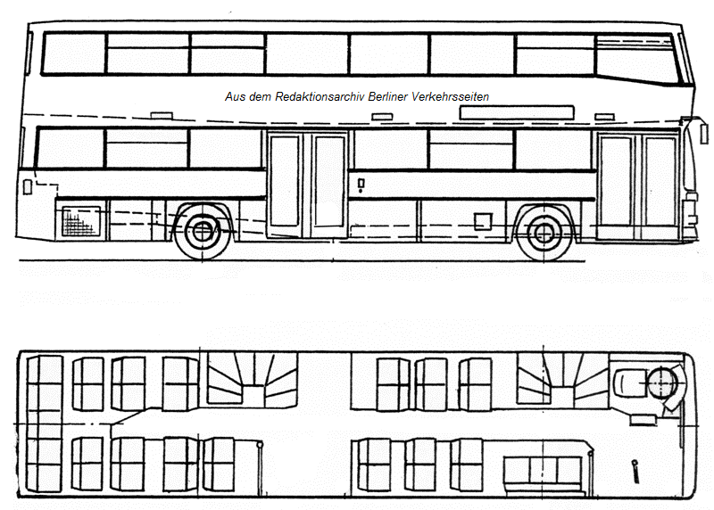 Typenblatt D86 und D87 mit normalen Kinderwagenplatz