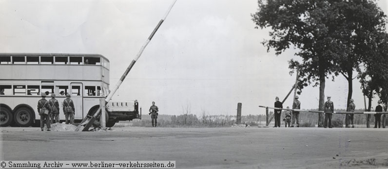 1950/51: Zonenberfahrt im Linienbus der BVG